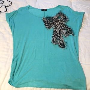 Embellished maternity top